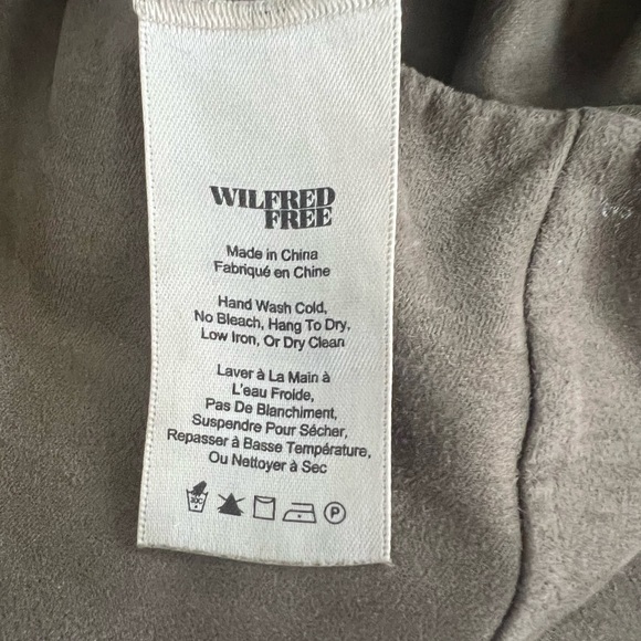 Aritzia Wilfred Free Suede Leggings - Picture 8 of 9